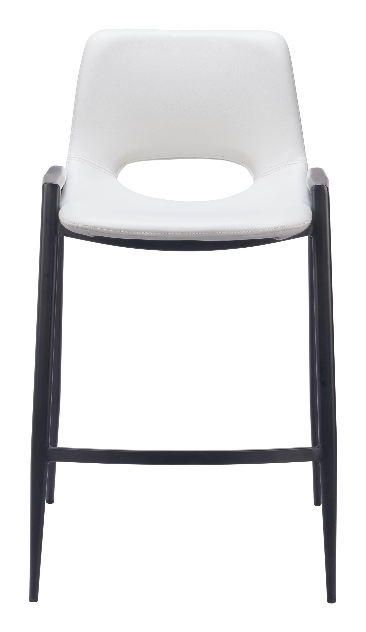 Tabouret de bar Desi (lot de 2) blanc