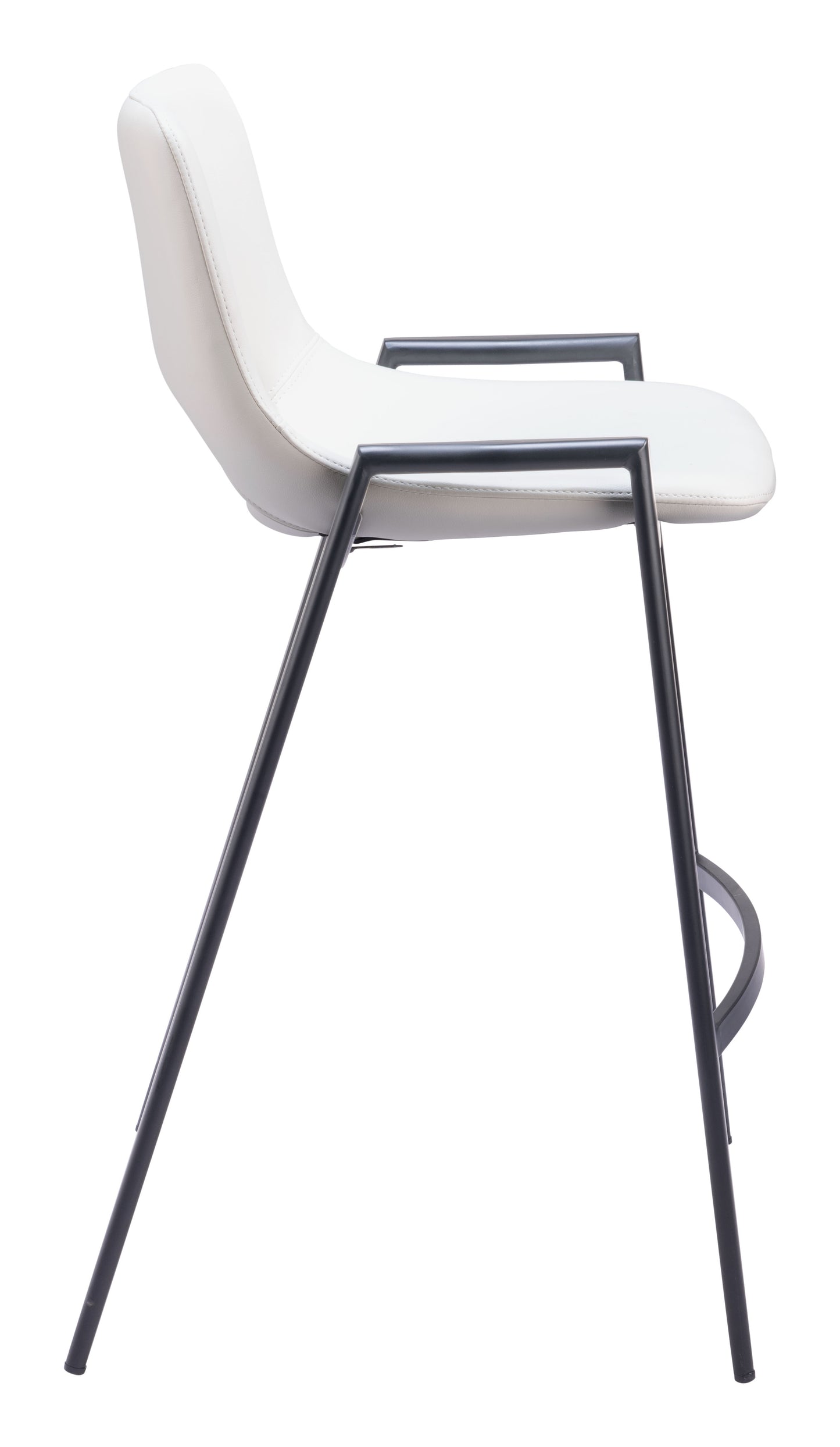Tabouret de bar Desi (lot de 2) blanc