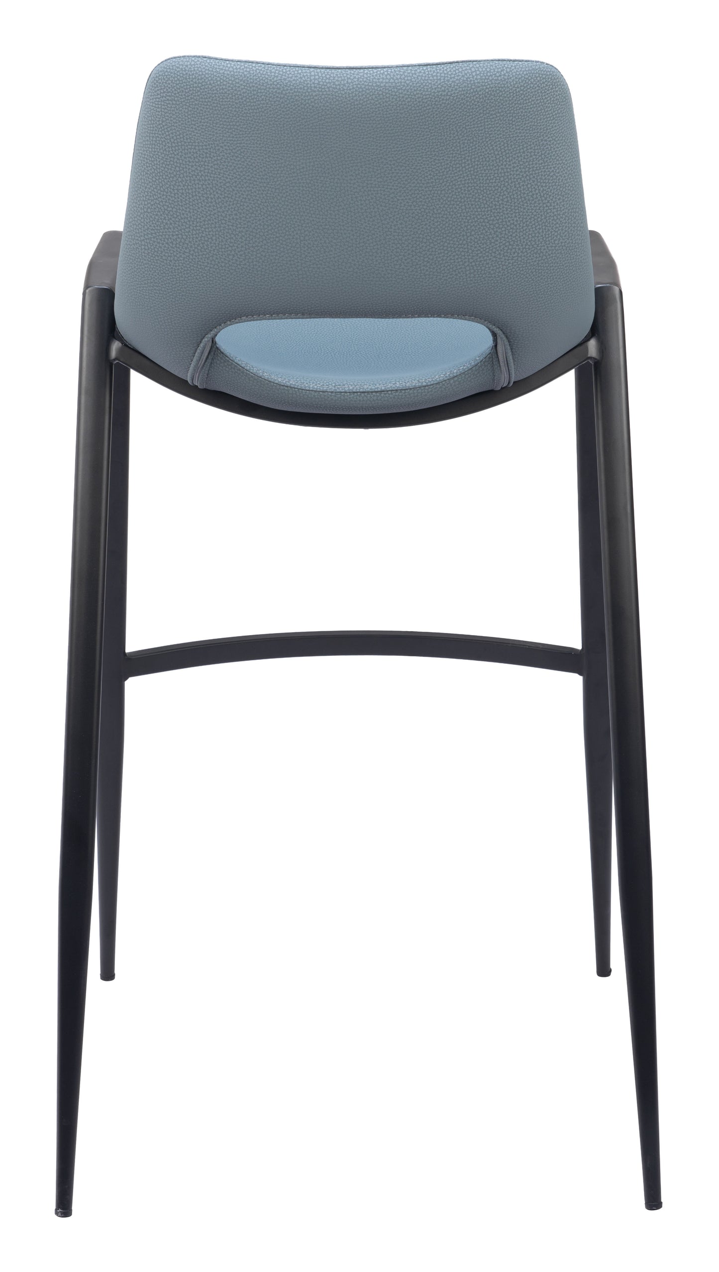 Tabouret de bar Desi (lot de 2) Gris azur