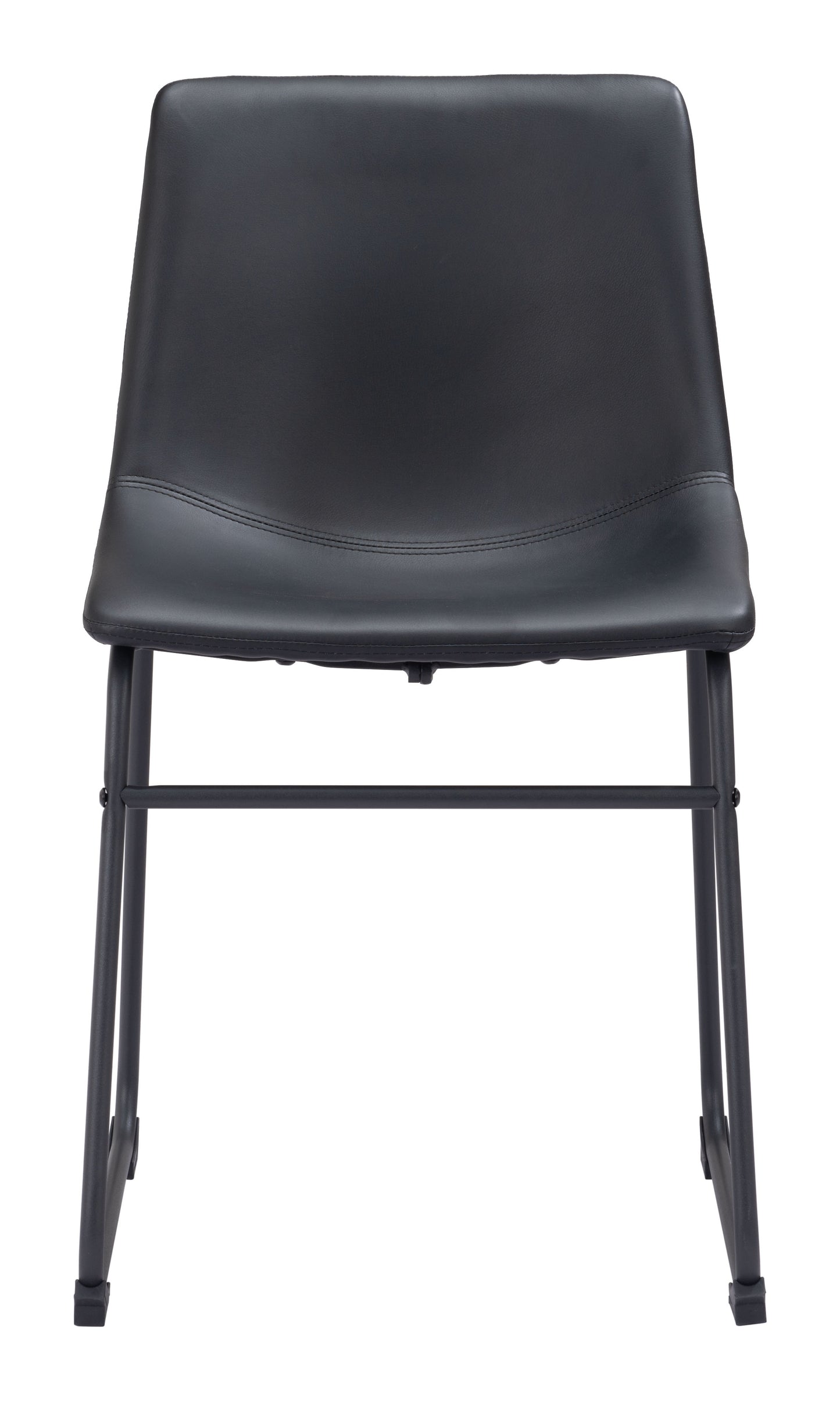 Chaise de salle à manger intelligente (lot de 2) noire
