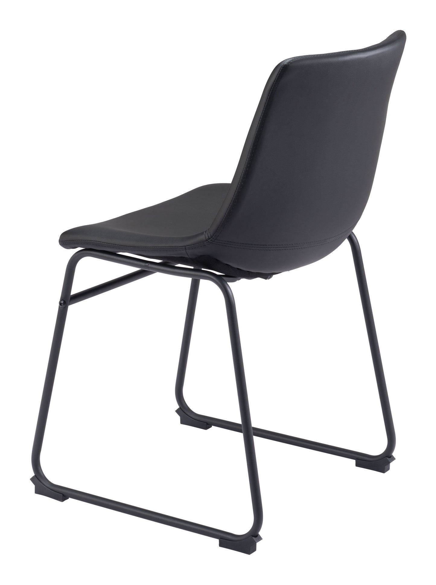 Chaise de salle à manger intelligente (lot de 2) noire