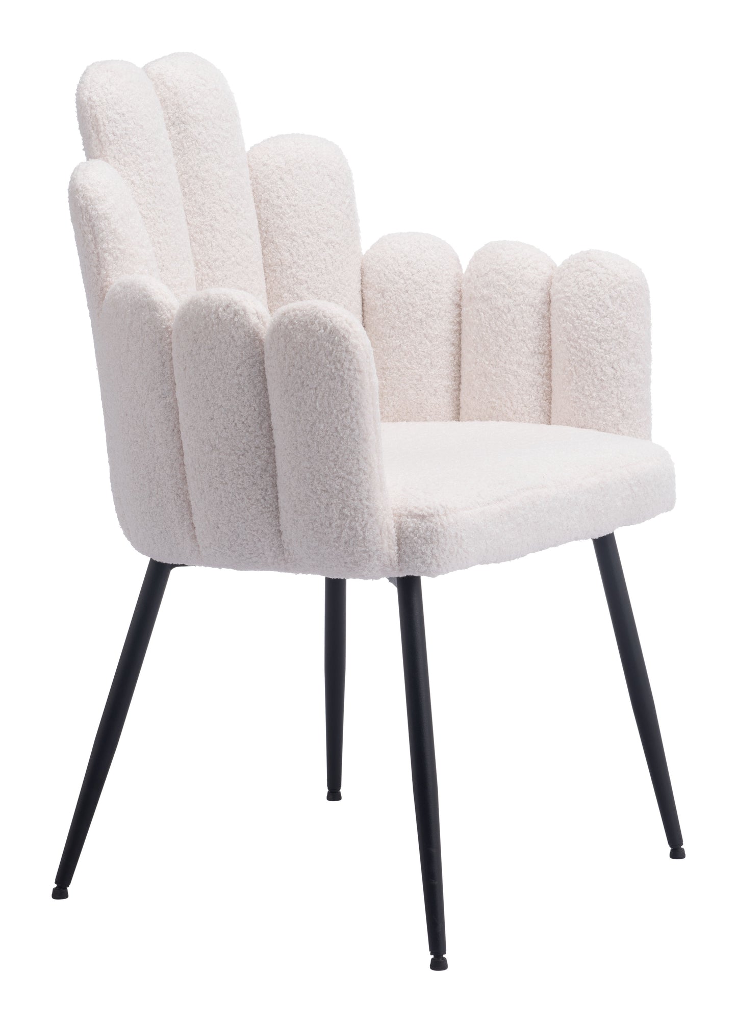 Sillas de comedor (juego de 2) color marfil: asientos modernos y ergonómicos para el hogar y la oficina
