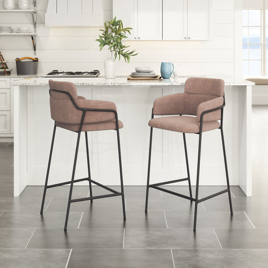 Counter Stool (Set of 2) Brown - Premium Quality & Stylish Design for Your Home