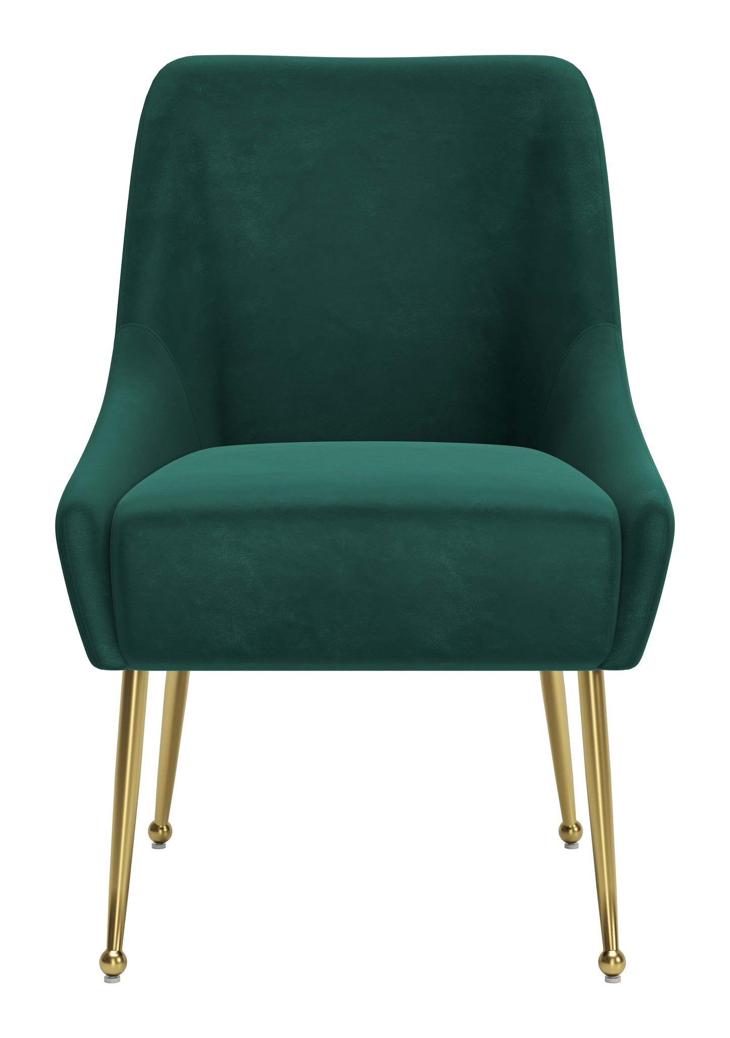 Dining Chair Green & Gold - Modern & Ergonomic Seating for Home & Office