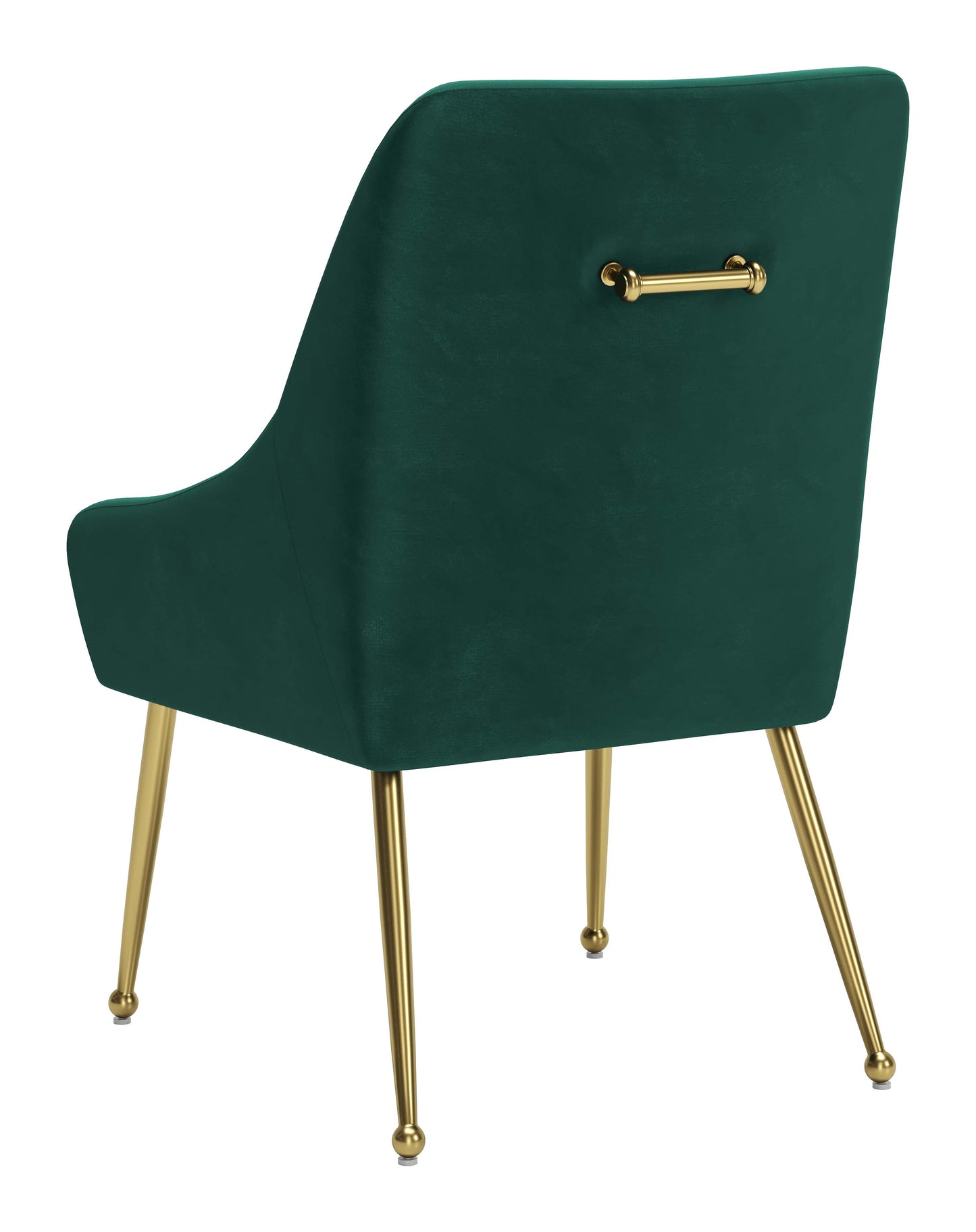 Dining Chair Green & Gold - Modern & Ergonomic Seating for Home & Office