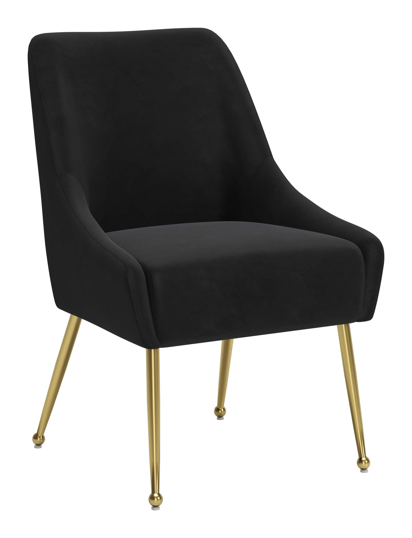 Dining Chair Black & Gold - Modern & Ergonomic Seating for Home & Office