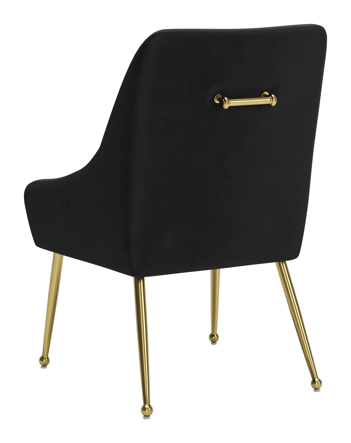 Dining Chair Black & Gold - Modern & Ergonomic Seating for Home & Office