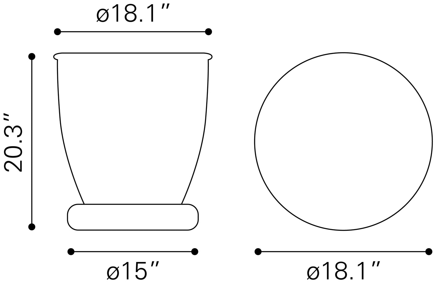 Side Table Black - Elegant & Durable Dining Table for Stylish Spaces