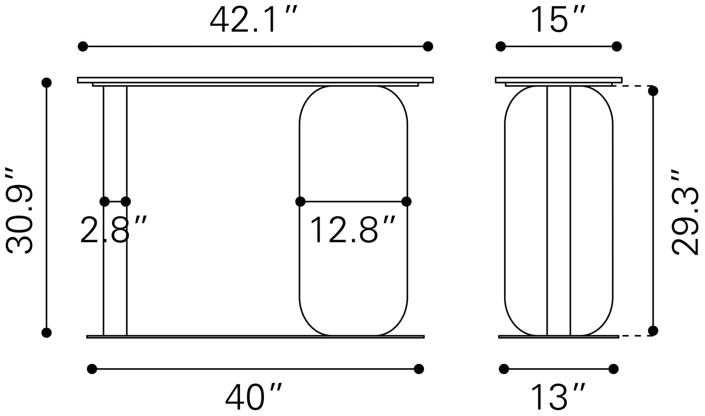 Console Table Multicolor - Elegant & Durable Dining Table for Stylish Spaces