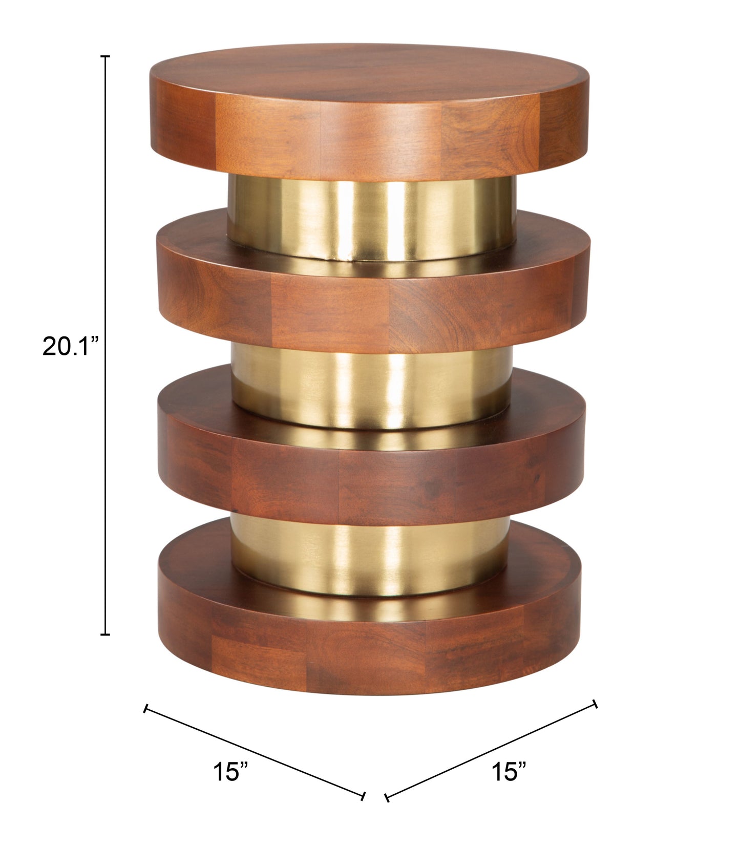 Side Table Walnut - Elegant & Durable Dining Table for Stylish Spaces
