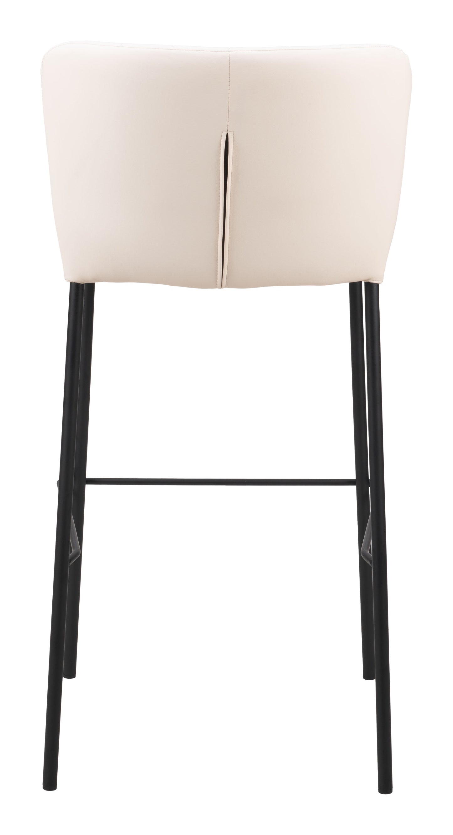 Tabouret de bar Linz (lot de 2) Crème
