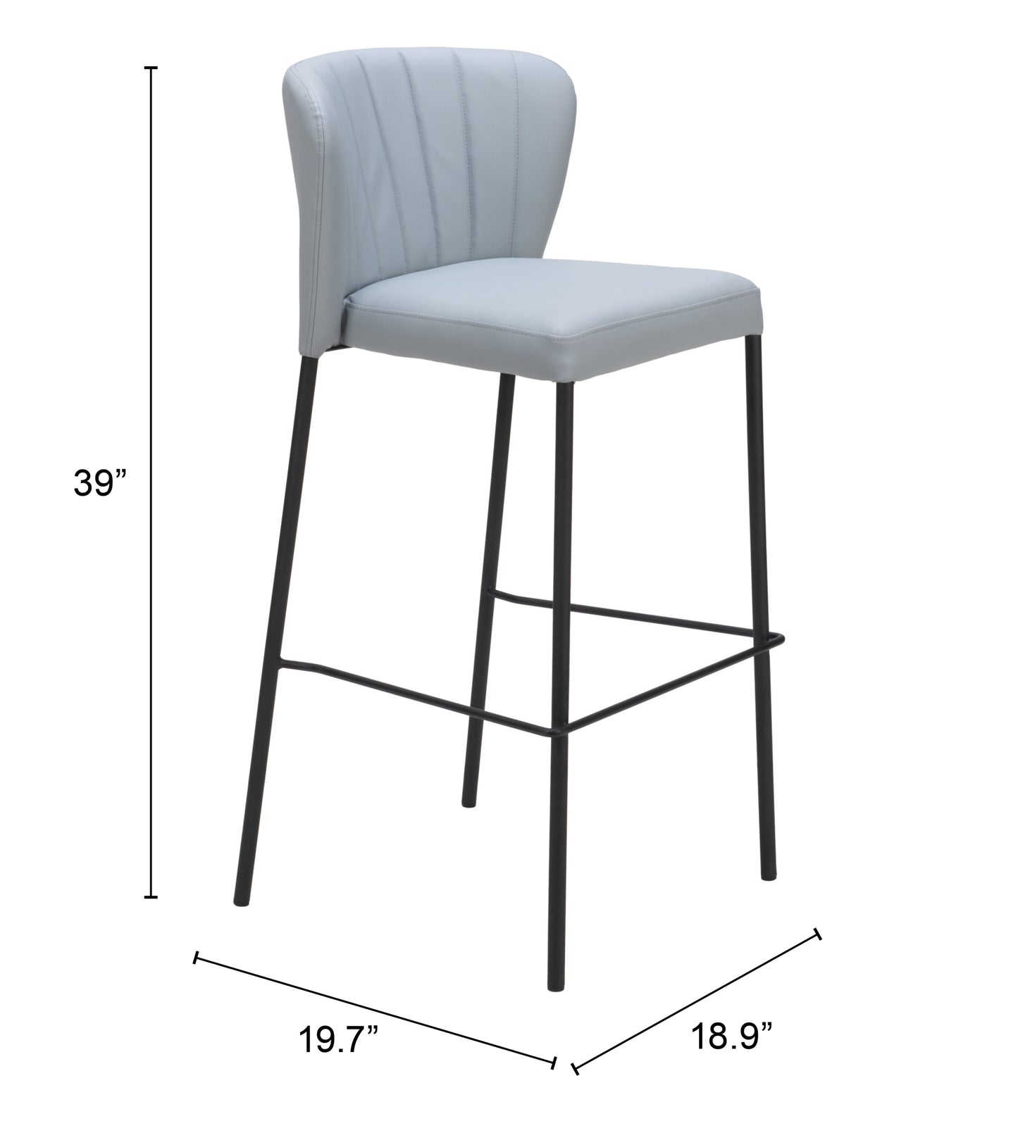 Barstool (Set of 2) Gray - Premium Quality & Stylish Design for Your Home