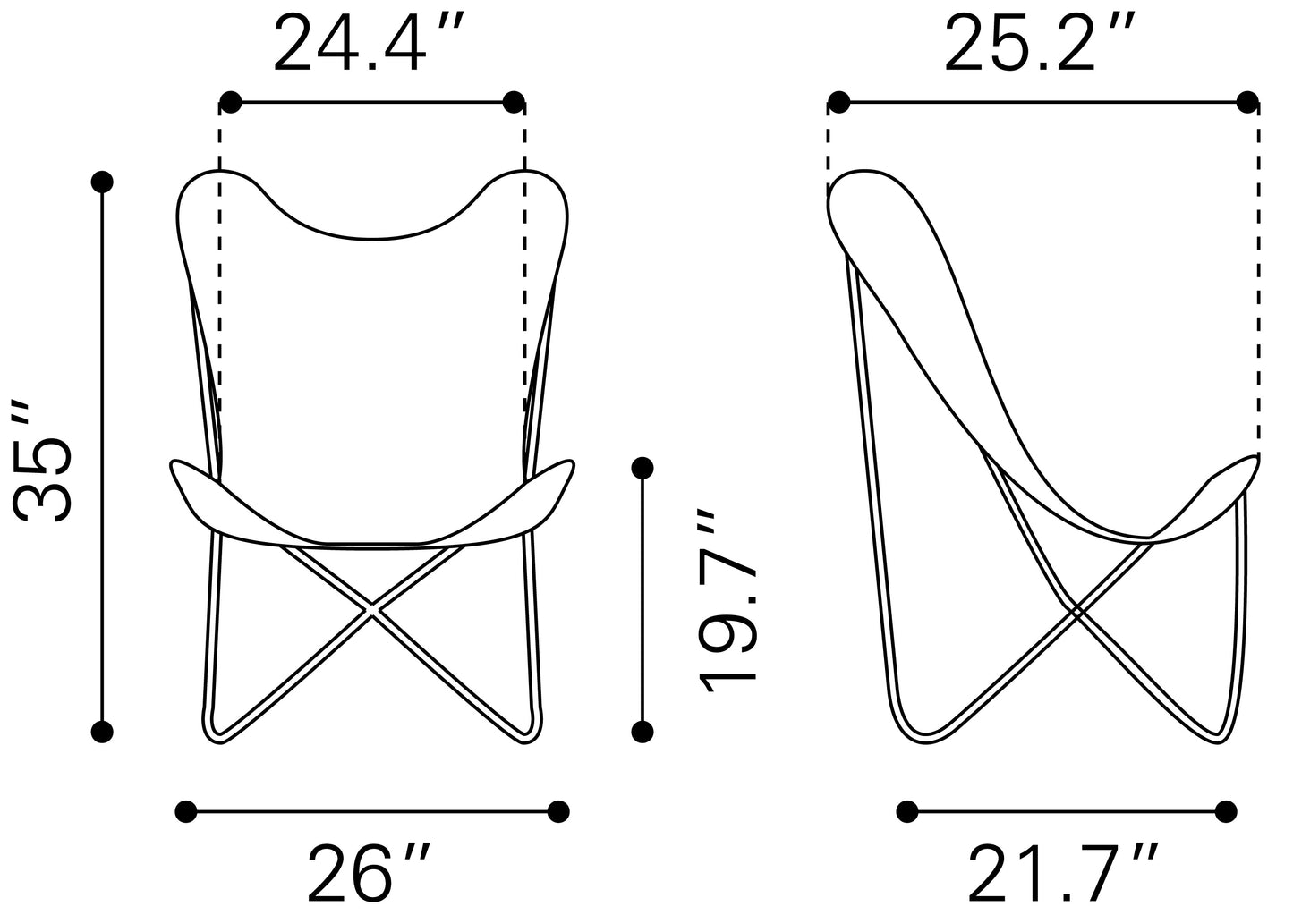 Accent Chair Multicolor - Modern & Ergonomic Seating for Home & Office