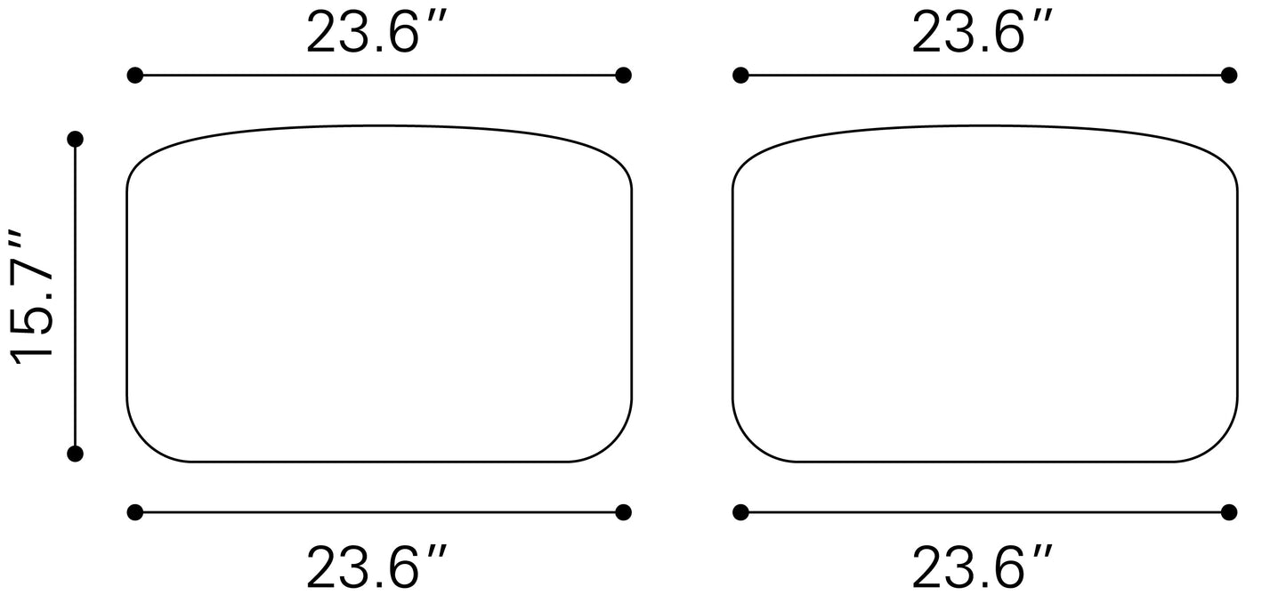 Otomana beige y negra: calidad superior y diseño elegante para su hogar