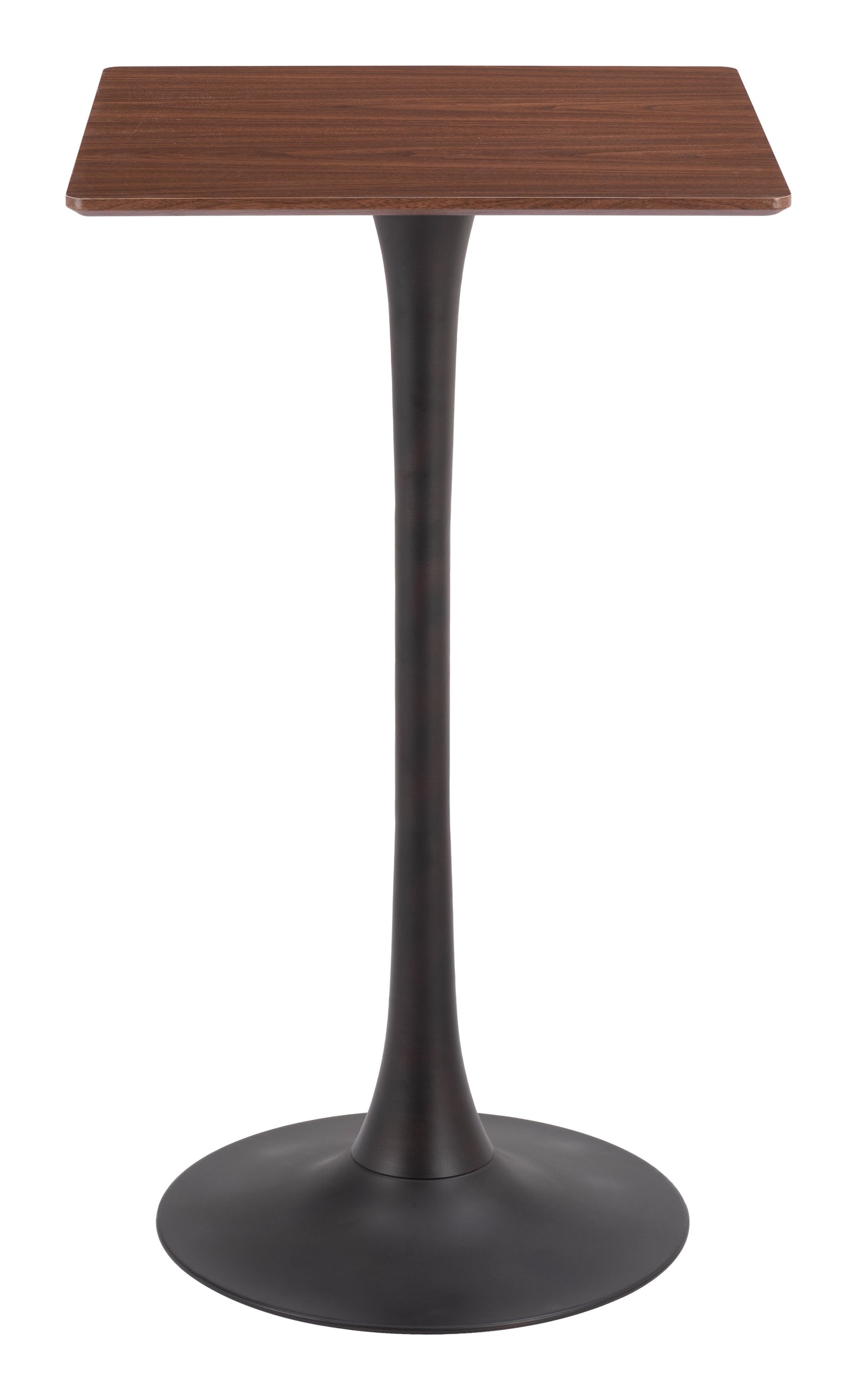 Mesa de bar marrón: mesa de comedor elegante y duradera para espacios con estilo