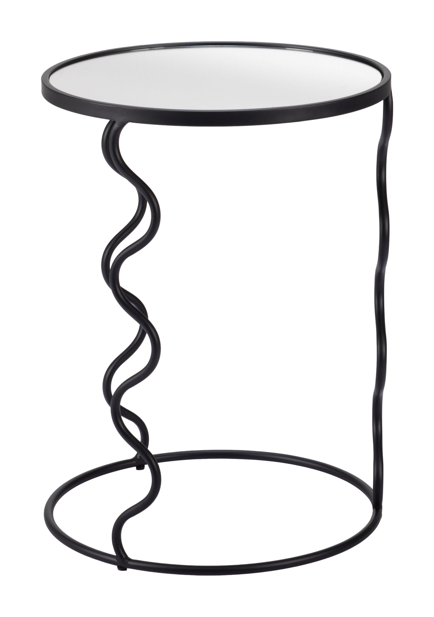 Mesa auxiliar negra: mesa de comedor elegante y duradera para espacios con estilo