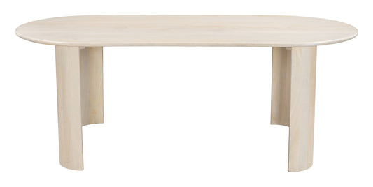 Mesa de comedor natural: elegante y duradera para espacios con estilo.