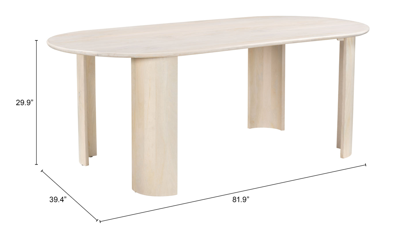 Table à manger Risan Naturel
