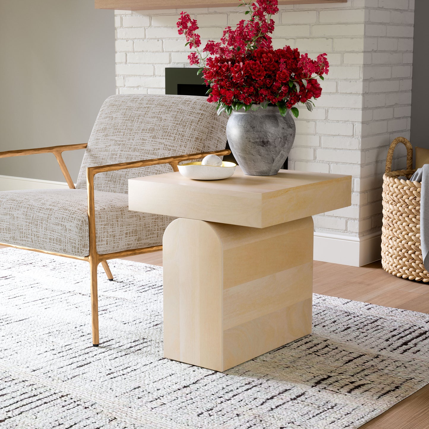Table d'appoint Kiel Naturel