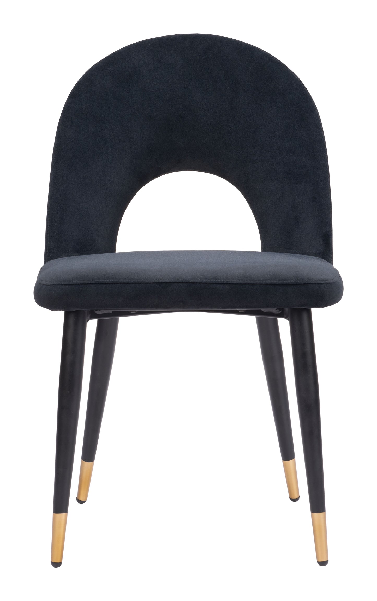 Chaise de salle à manger Menlo (lot de 2) noire