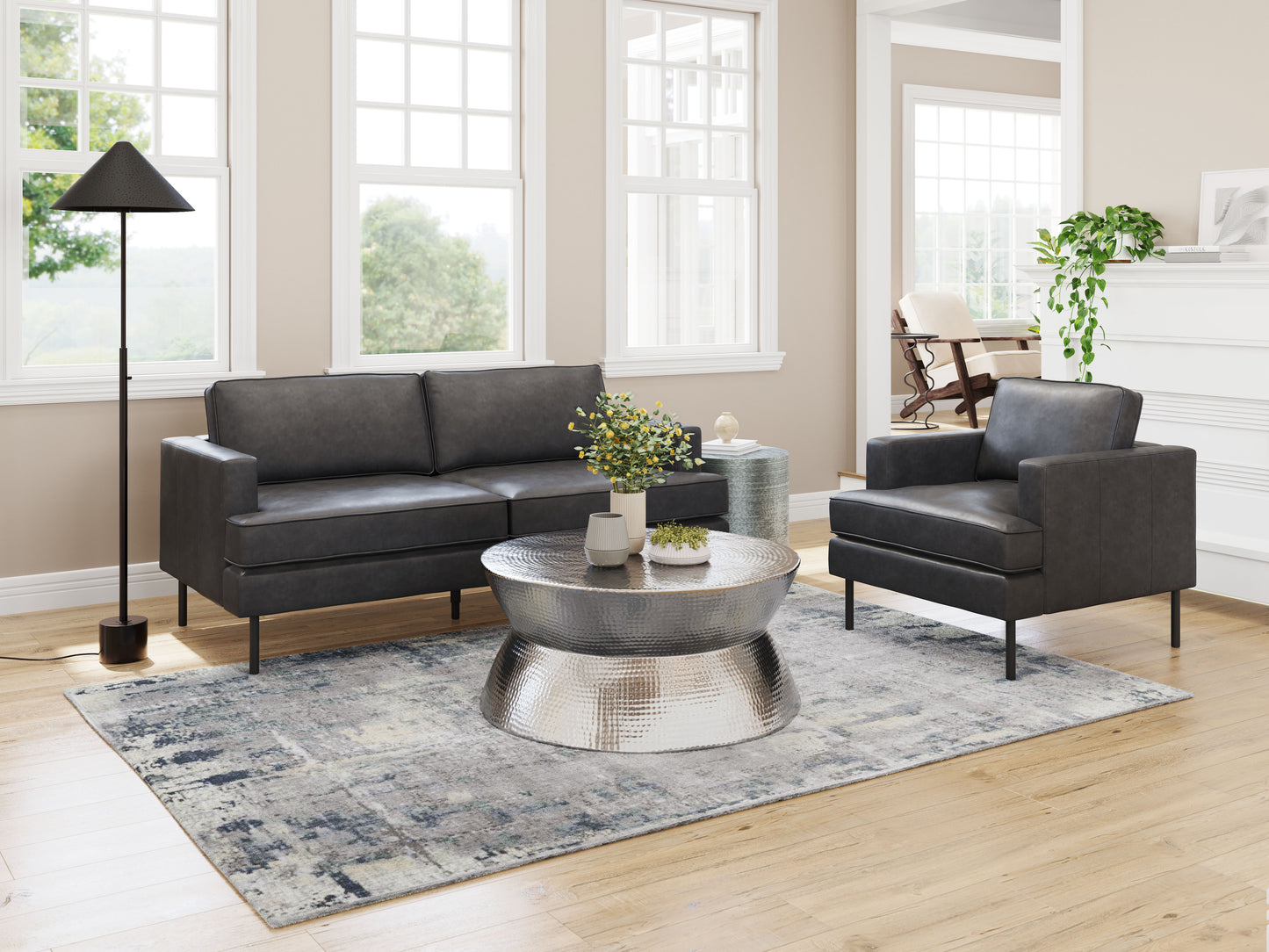 Fauteuil Decade Vintage Gris