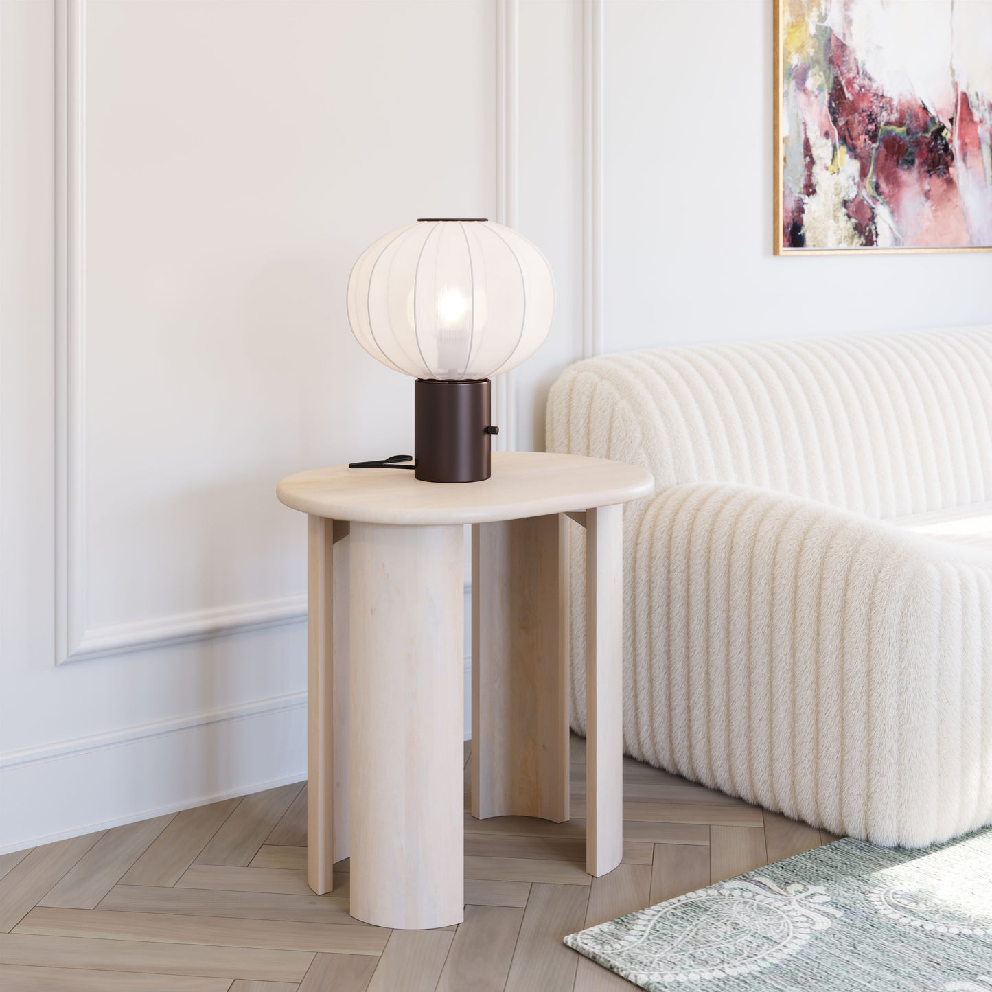 Table d'appoint Risan Naturel