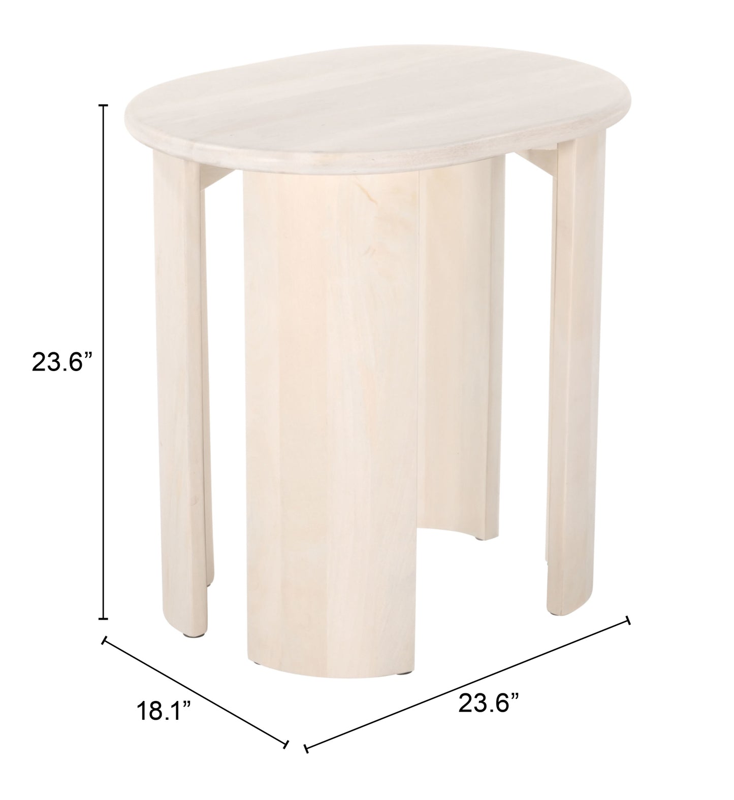 Table d'appoint Risan Naturel