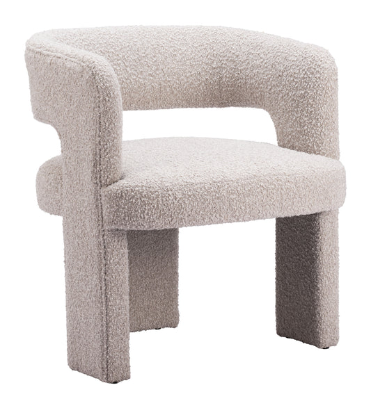 Fauteuil d'appoint Java beige sable