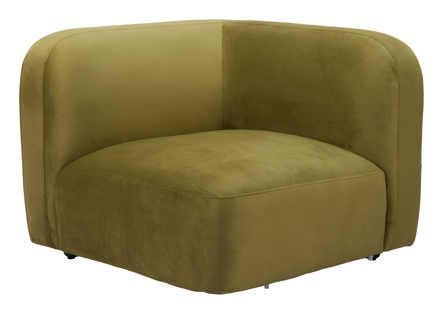 Silla de esquina verde: asiento moderno y ergonómico para el hogar y la oficina