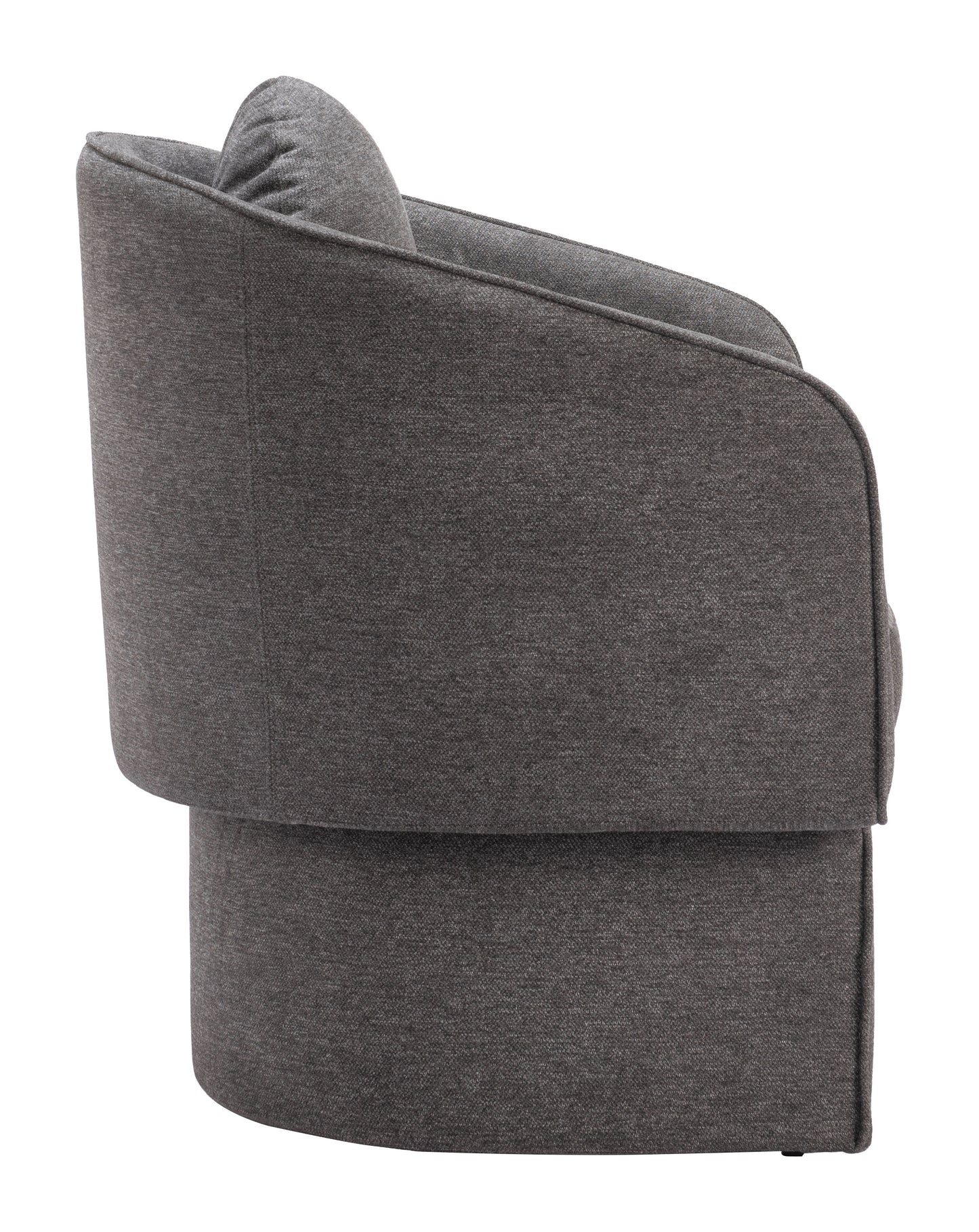 Silla decorativa gris trufa: moderna y ergonómica para el hogar y la oficina