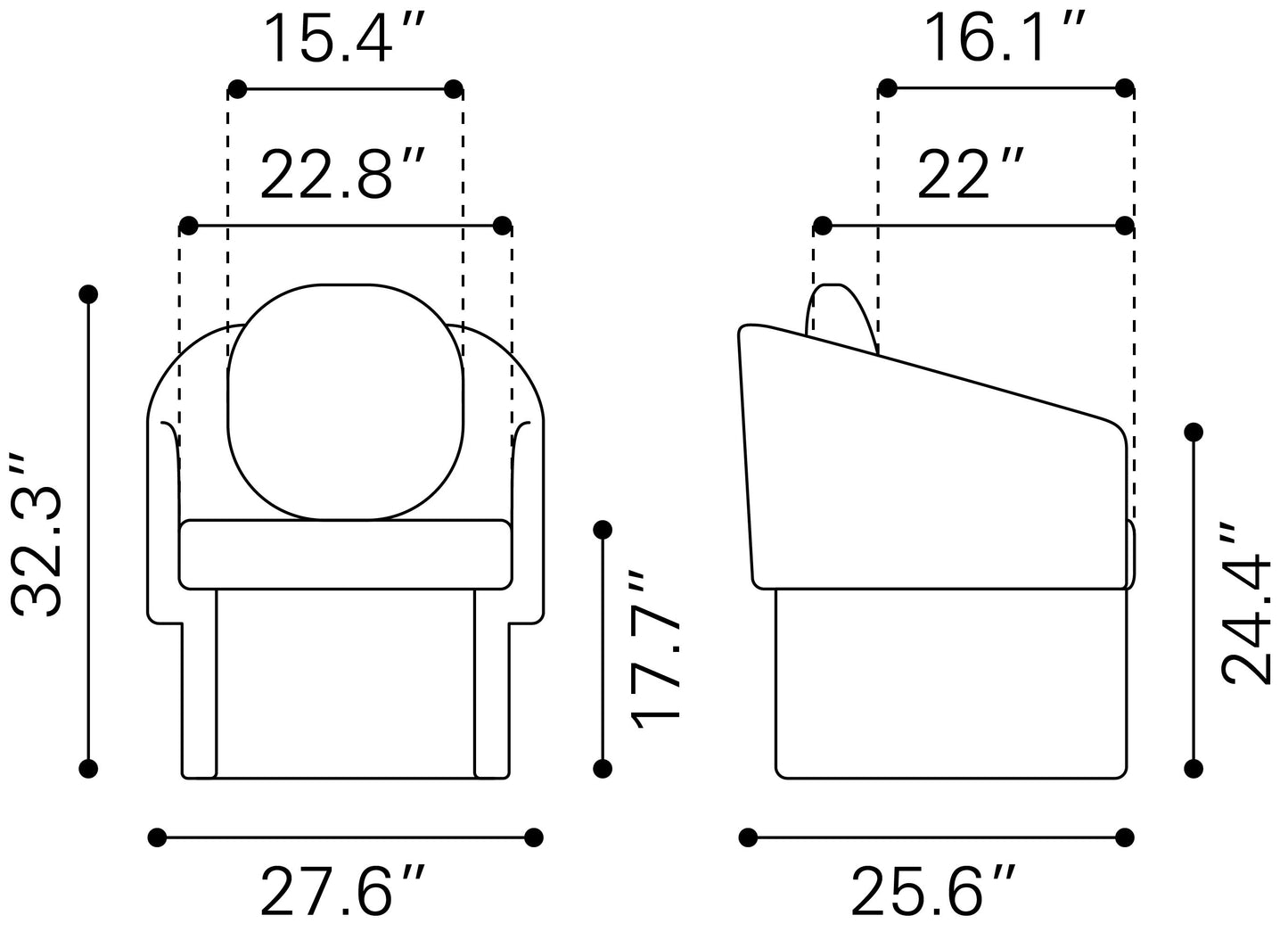 Silla decorativa gris trufa: moderna y ergonómica para el hogar y la oficina