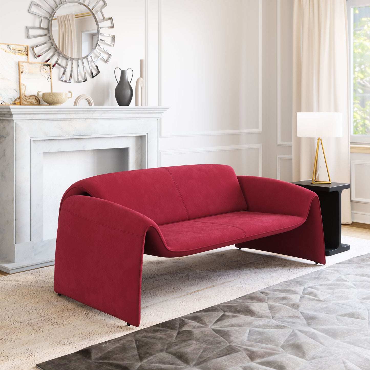 Sofa Red - Premium Quality & Stylish Design for Your Home