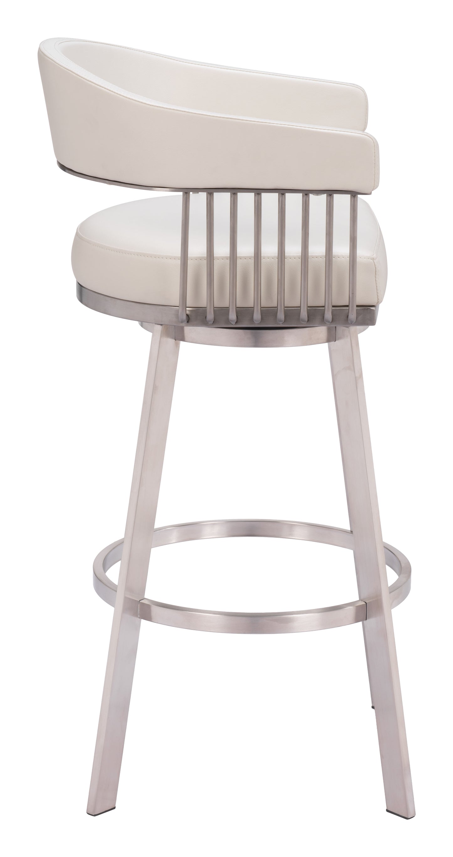 Taburete giratorio blanco: calidad superior y diseño elegante para tu hogar