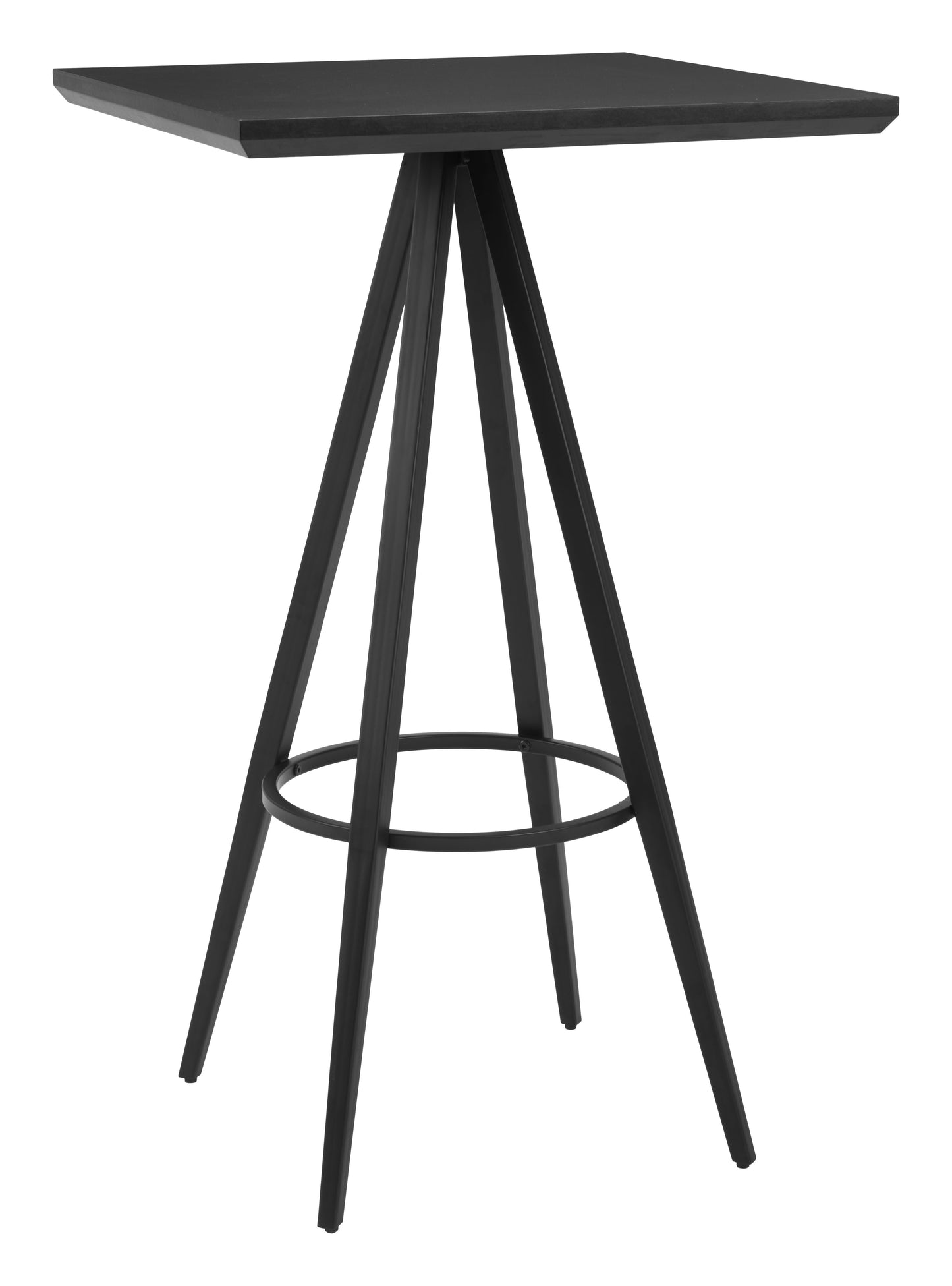 Table de bar Tinos noire