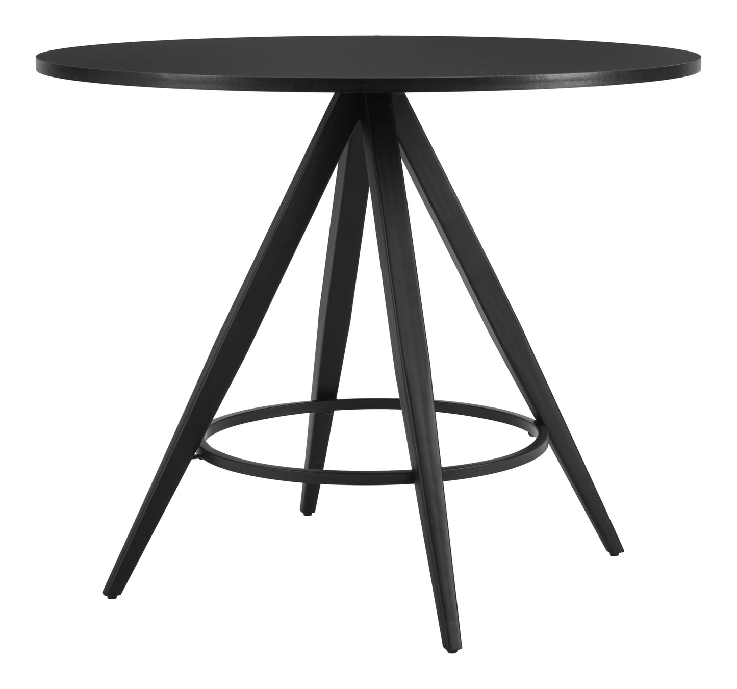 Mesa de comedor negra: elegante y duradera para espacios con estilo.