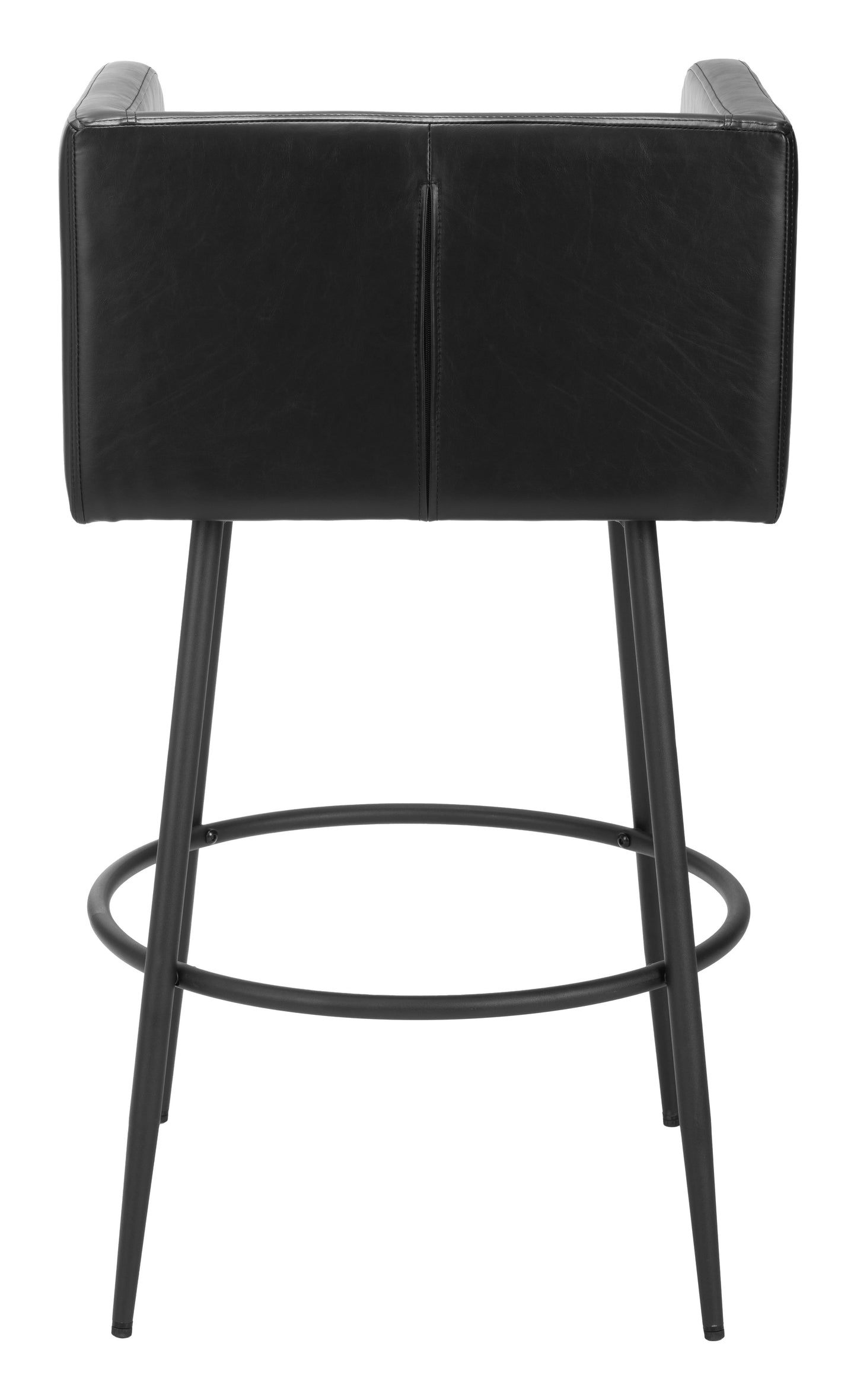 Juego de 2 taburetes de bar negros: calidad superior y diseño elegante para tu hogar.