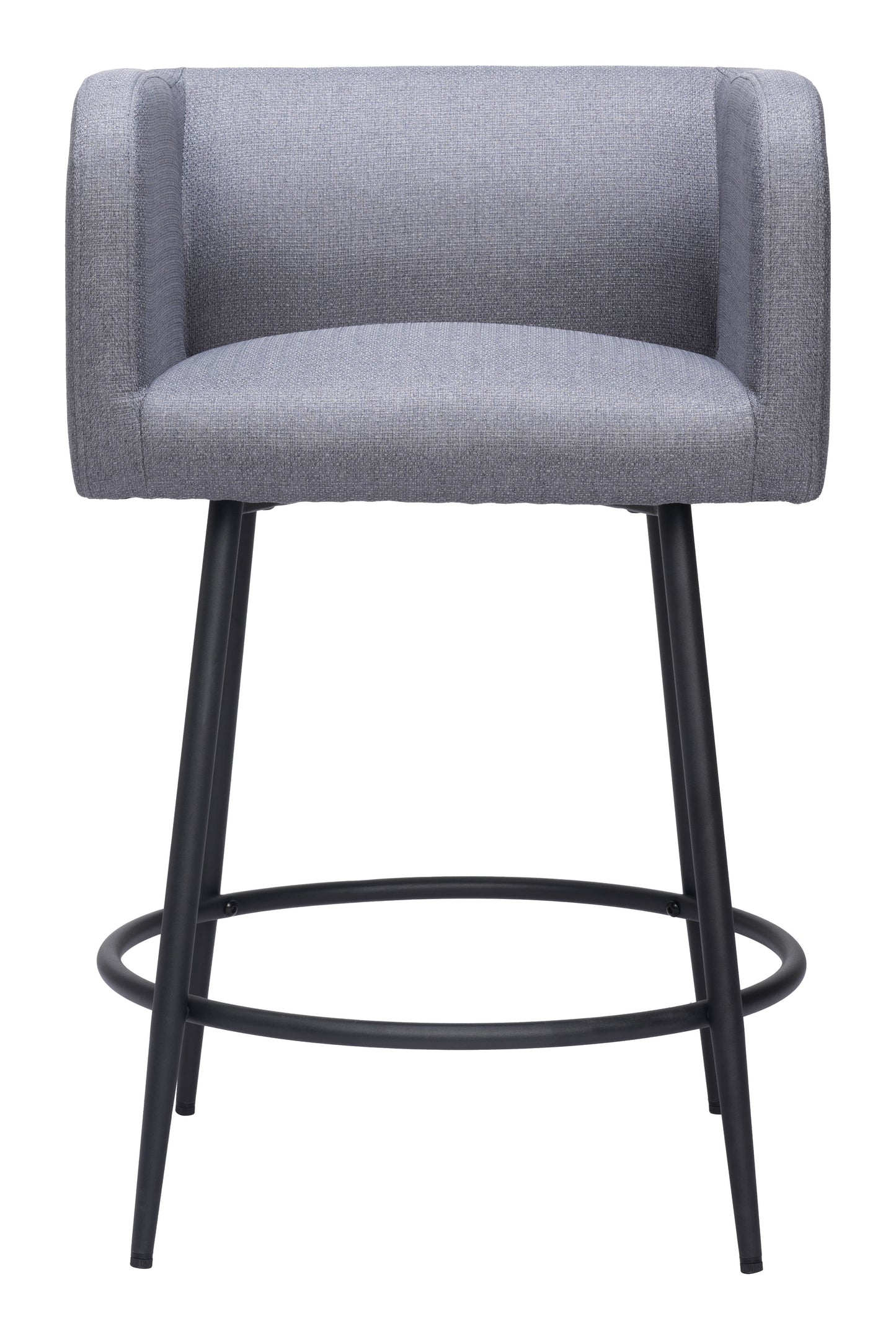 Tabouret de bar Horbat (lot de 2) gris