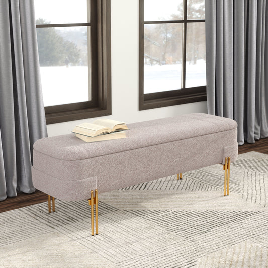 Storage Bench Oatmeal Beige - Premium Quality & Stylish Design for Your Home