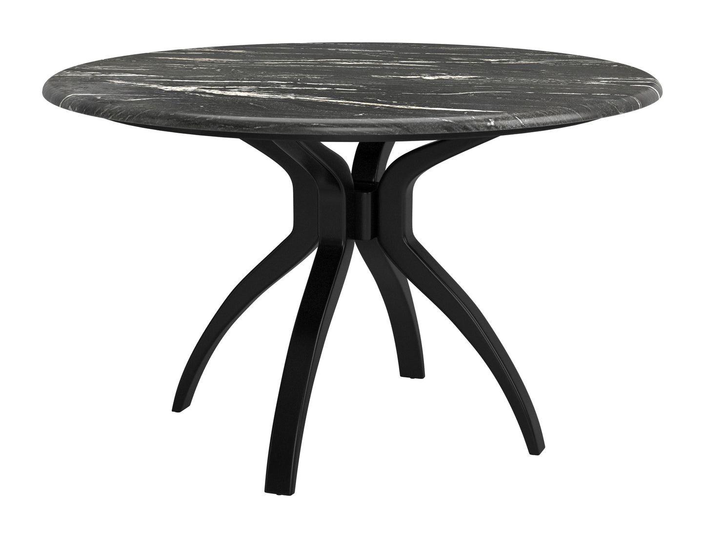 Mesa de comedor negra: elegante y duradera para espacios con estilo.