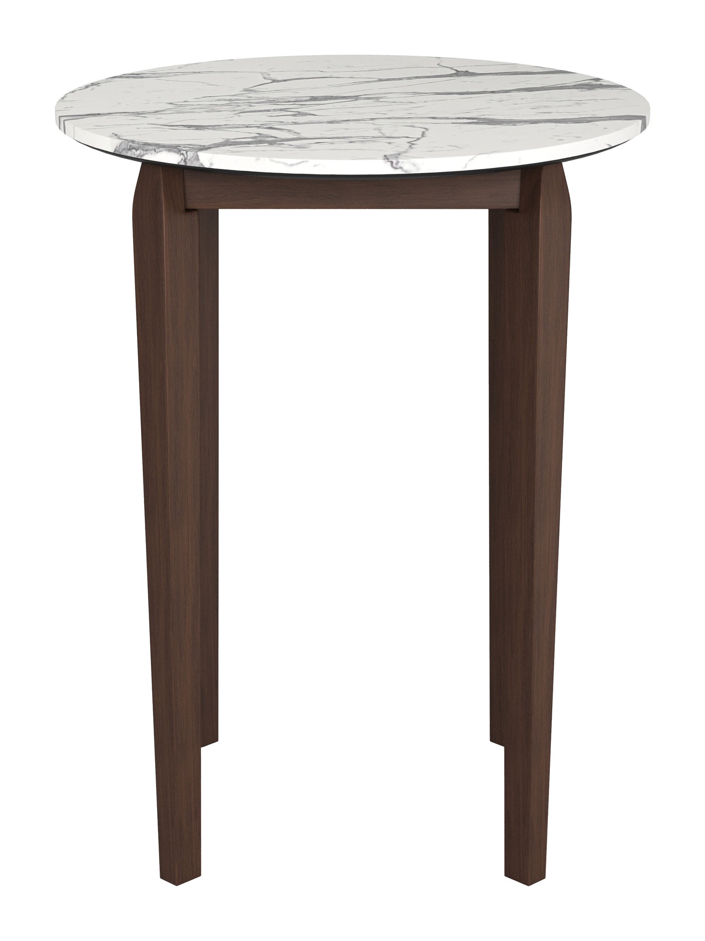 Table de bar Vernon blanche