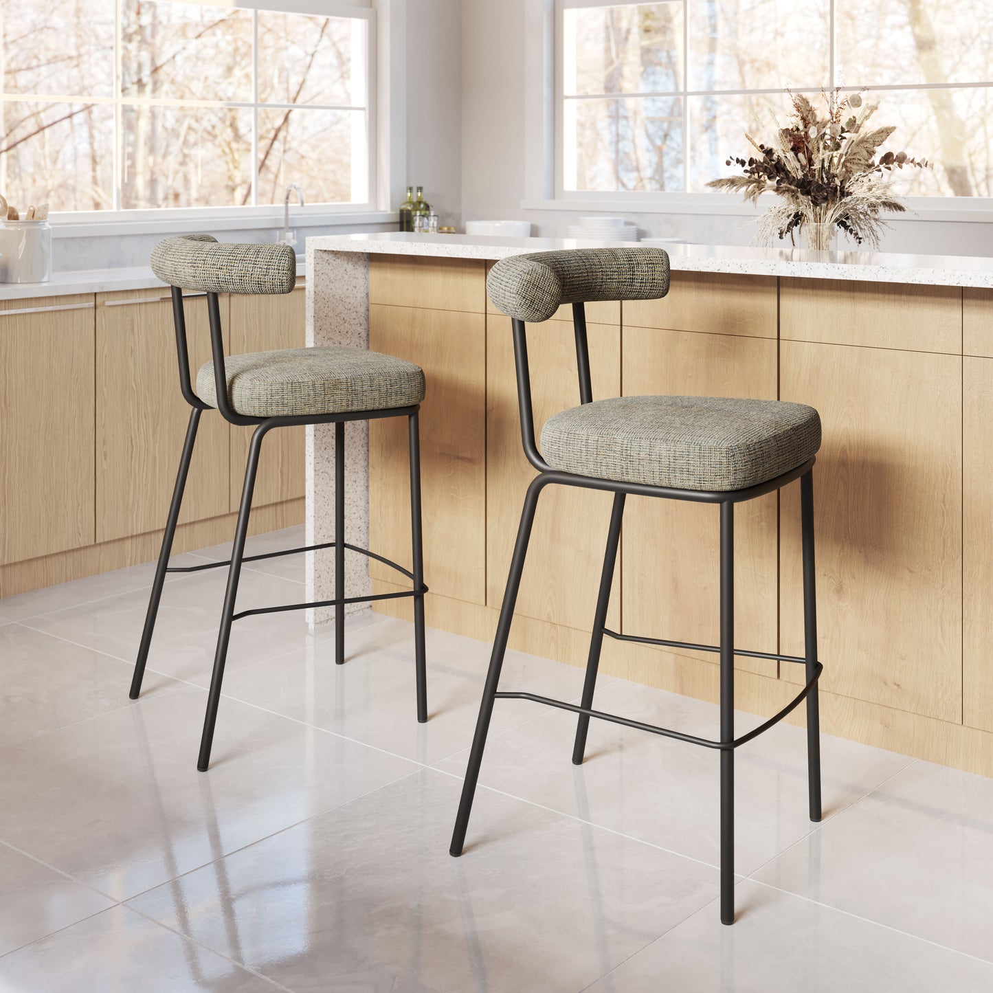 Barstool Green Tweed - Premium Quality & Stylish Design for Your Home