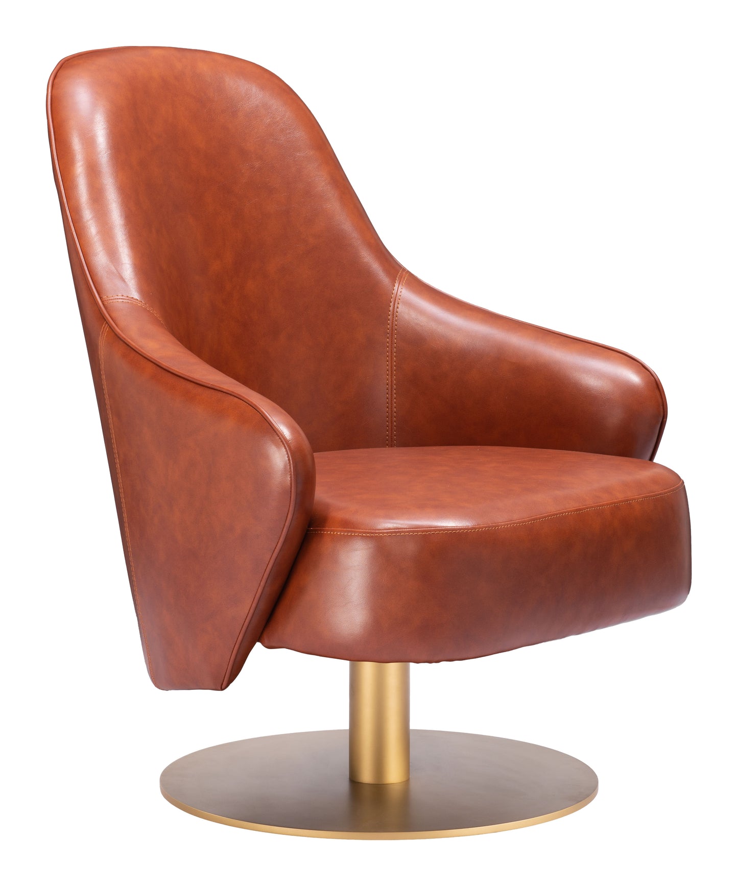 Accent Chair Brown - Modern & Ergonomic Seating for Home & Office