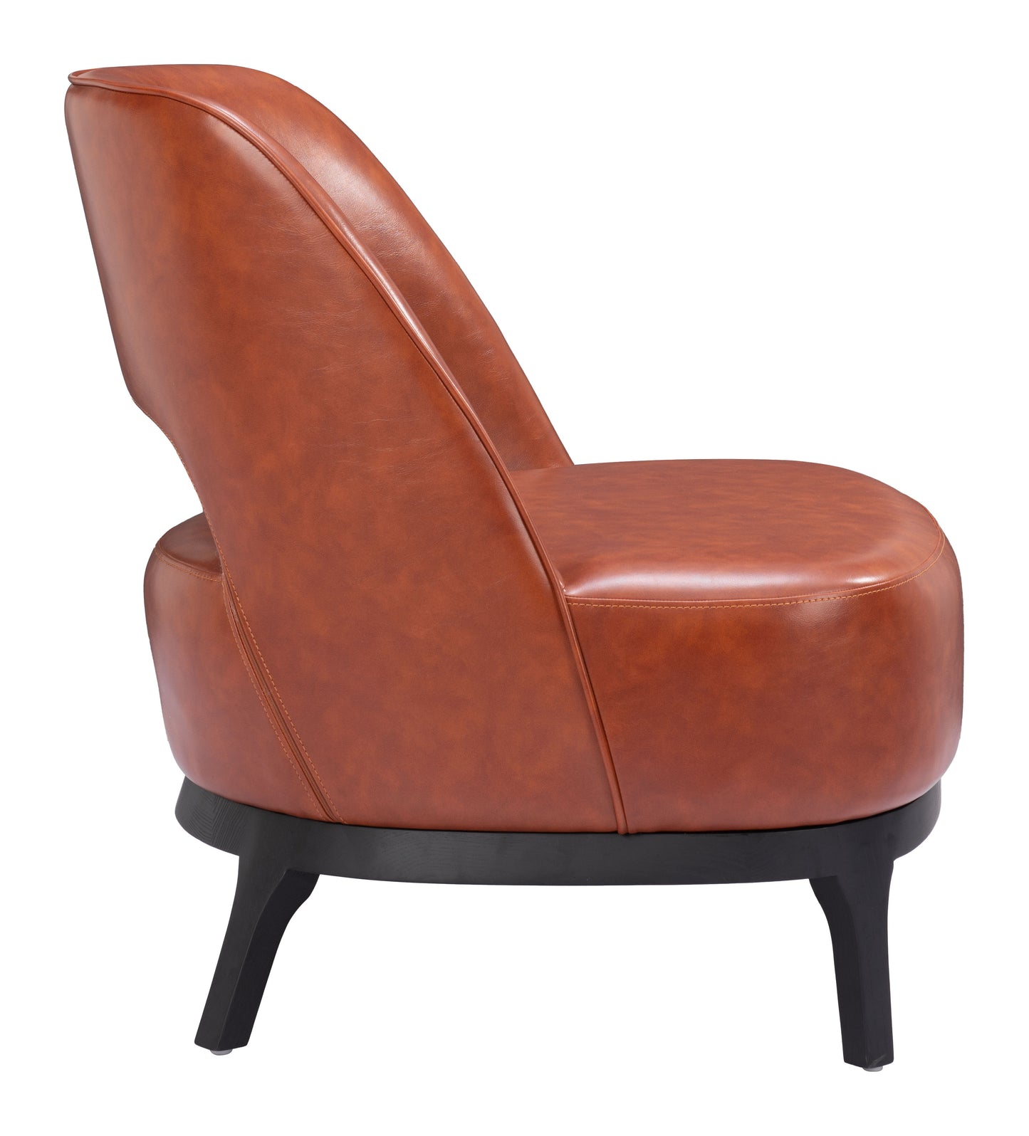 Fauteuil d'appoint Mistley marron