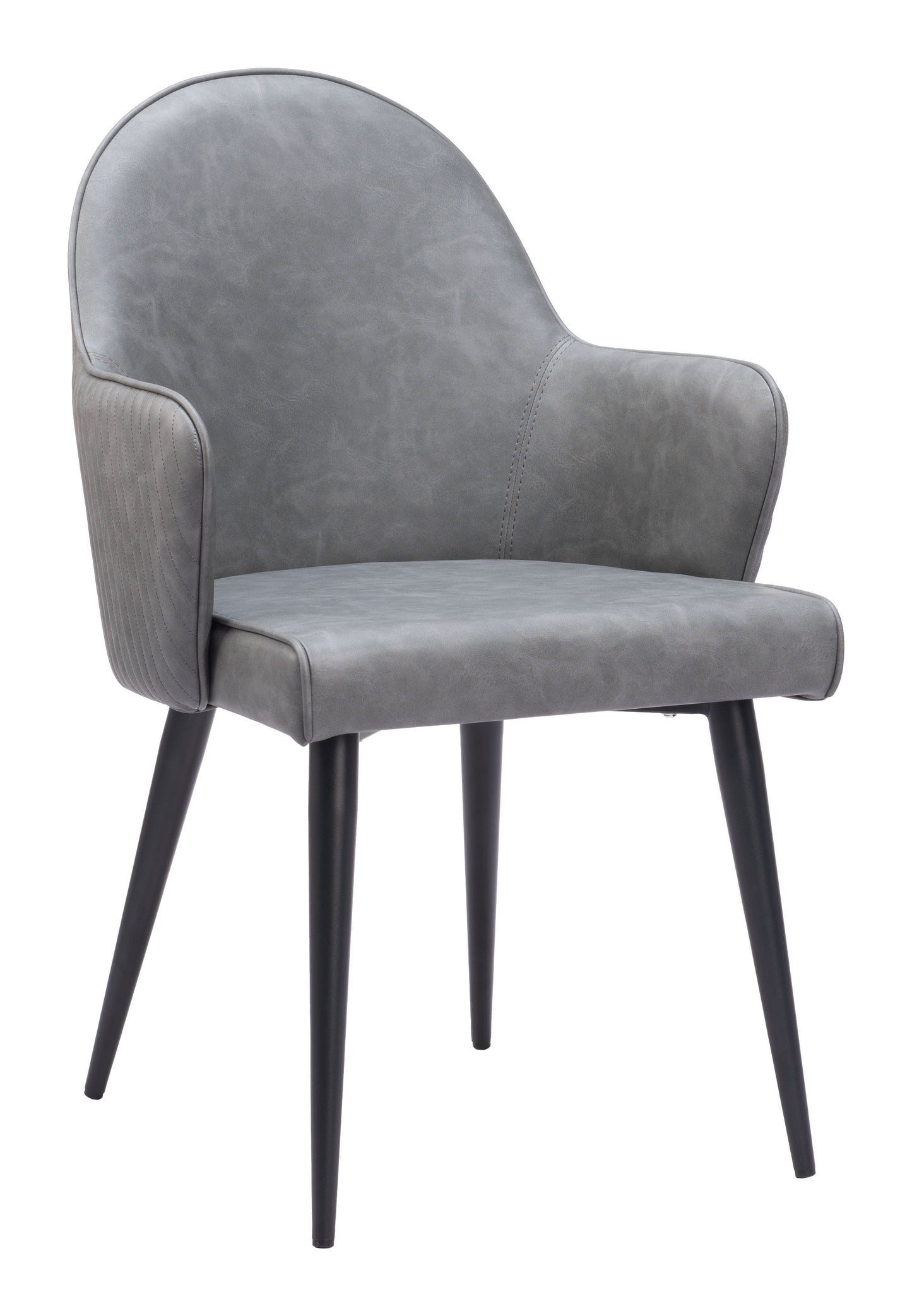 Silla de comedor gris: asiento moderno y ergonómico para el hogar y la oficina
