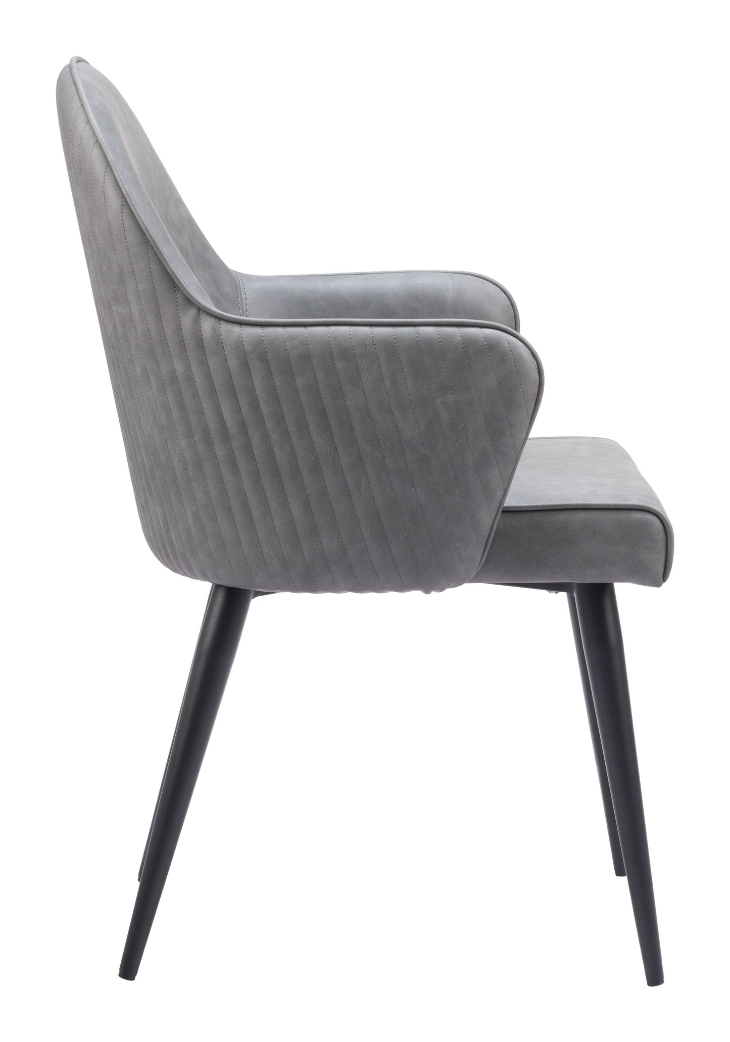 Silla de comedor gris: asiento moderno y ergonómico para el hogar y la oficina