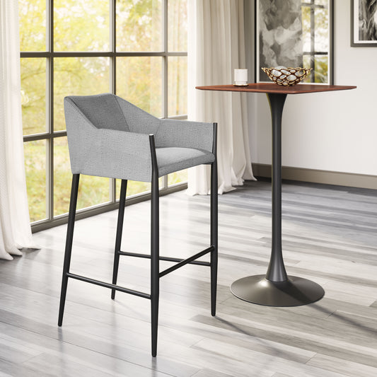 Tabouret de bar Andover gris ardoise