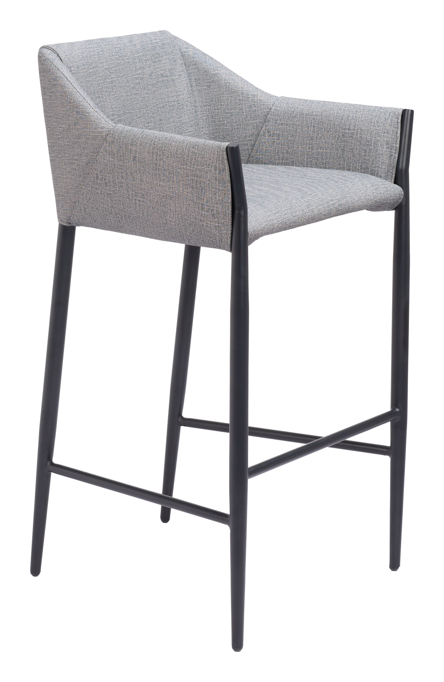 Taburete de bar gris pizarra: calidad superior y diseño elegante para su hogar