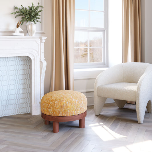 Gome Ottoman Jaune Avoine