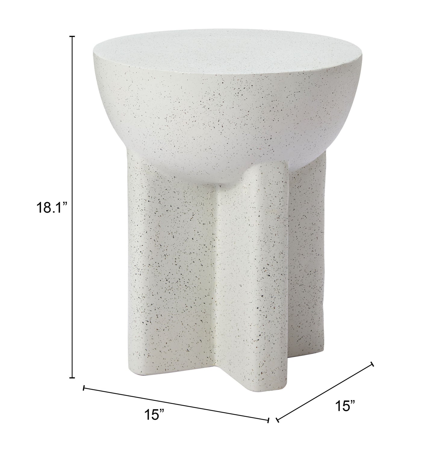 Mesa auxiliar blanca: mesa de comedor elegante y duradera para espacios con estilo