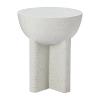 Mesa auxiliar blanca: mesa de comedor elegante y duradera para espacios con estilo